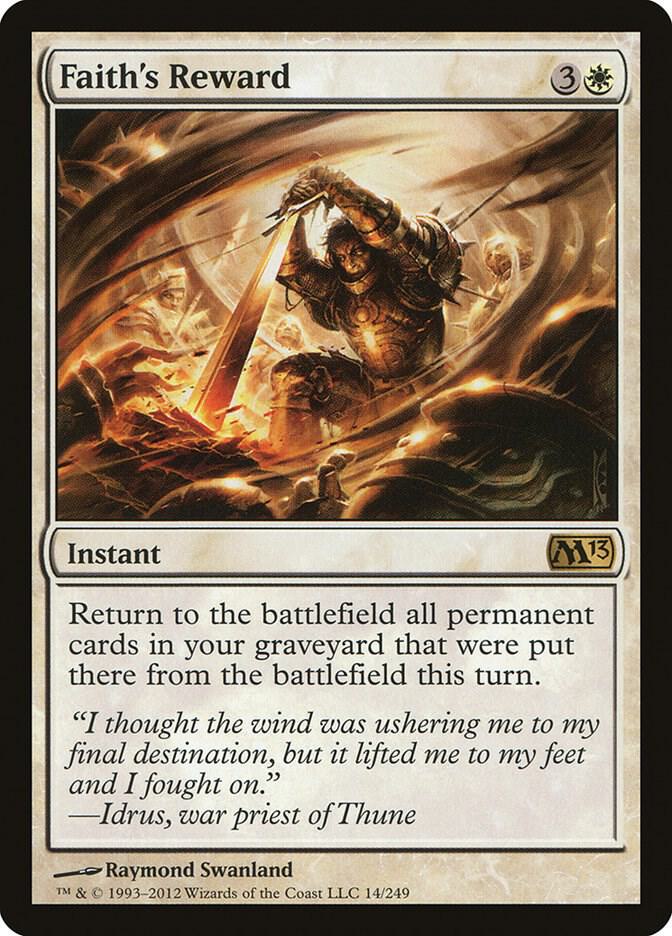 Faith's Reward card image