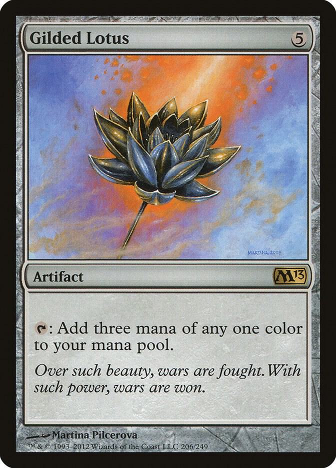 Gilded Lotus card image
