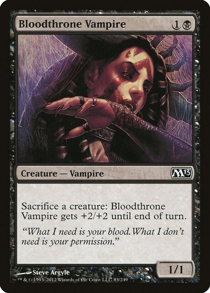 Bloodthrone Vampire card image