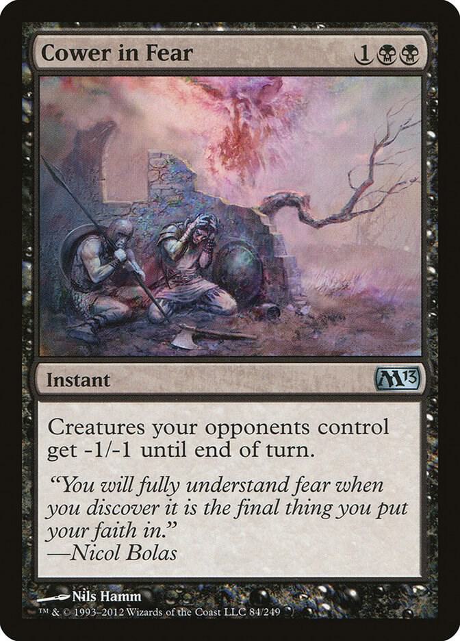 Cower in Fear card image