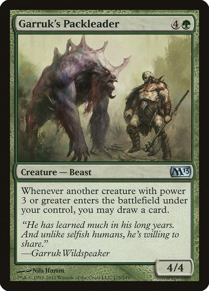 Garruk's Packleader card image