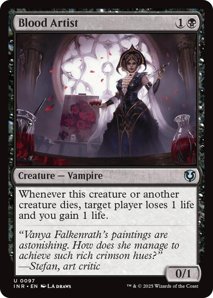 Blood Artist card image