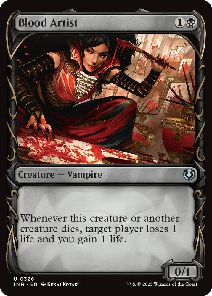 Blood Artist (Showcase) card image