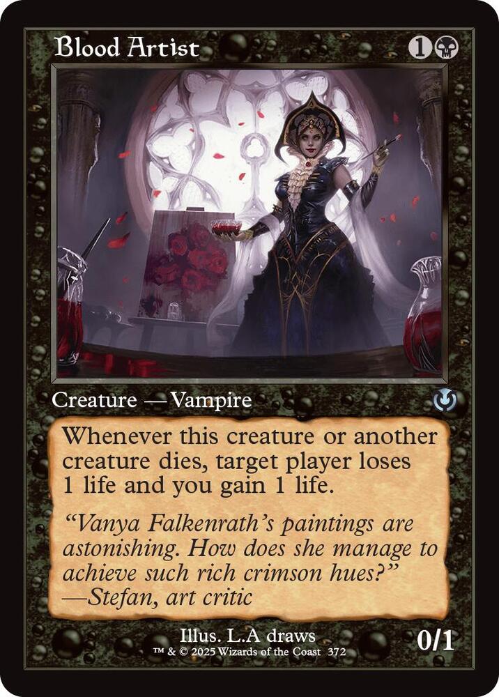 Blood Artist (Retro Frame) card image