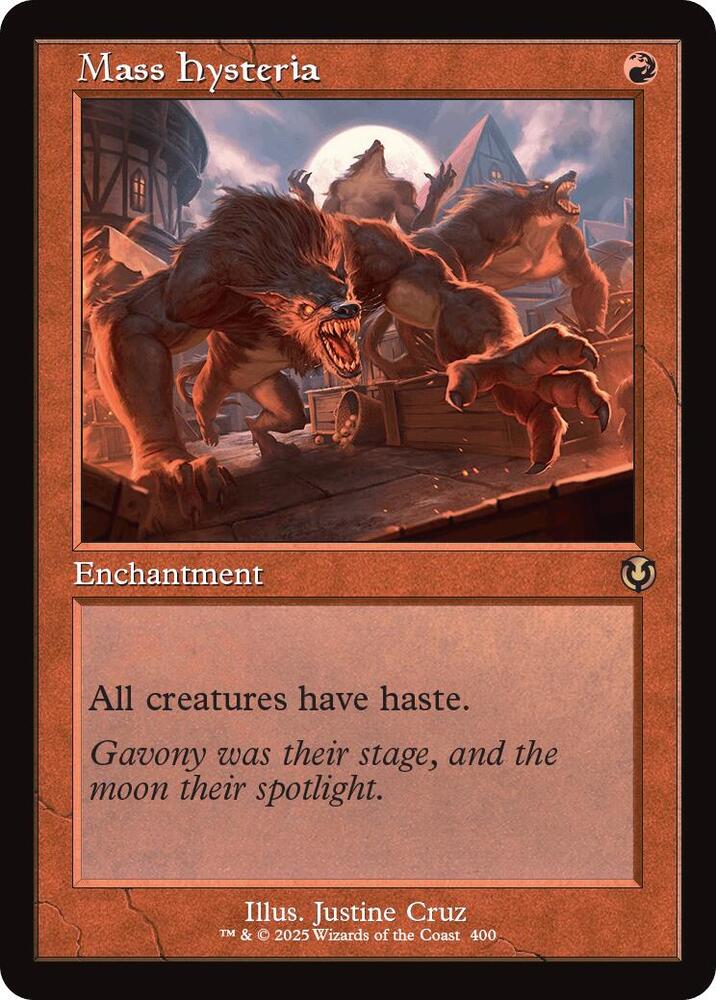 Mass Hysteria (Retro Frame) card image