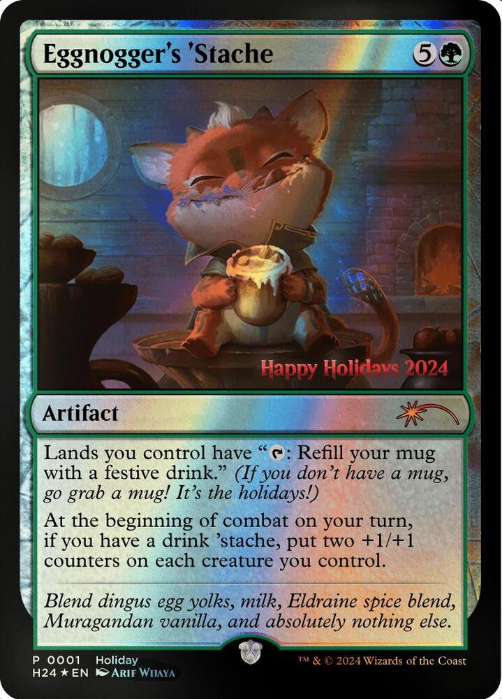 Eggnogger's 'Stache card image