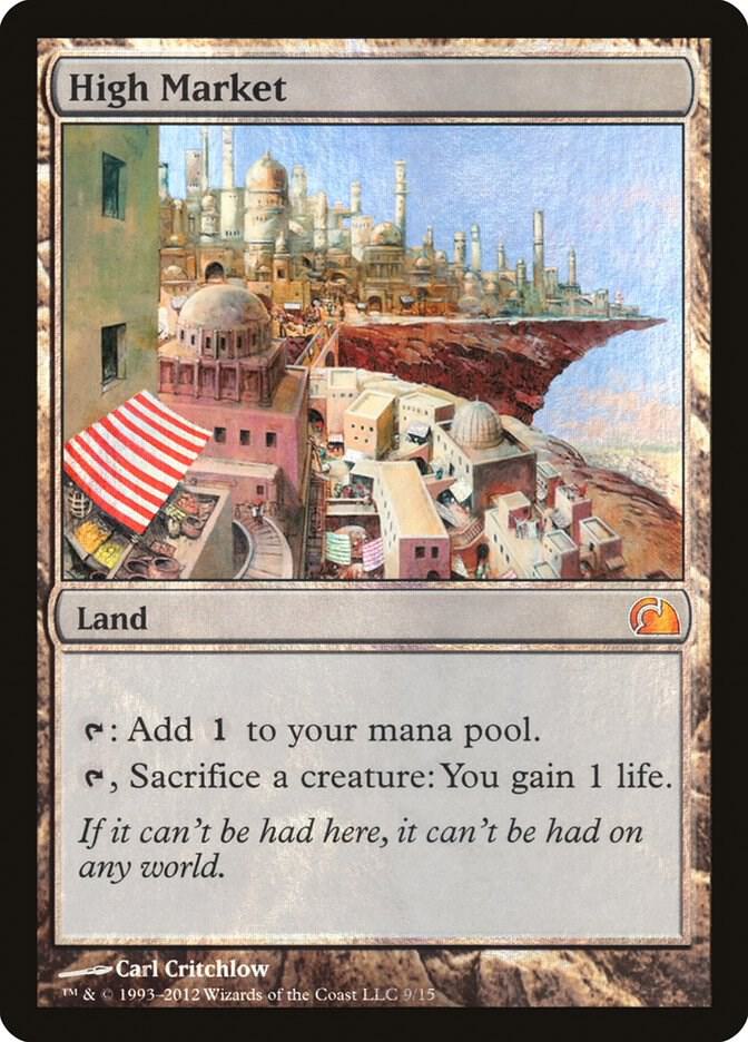High Market card image
