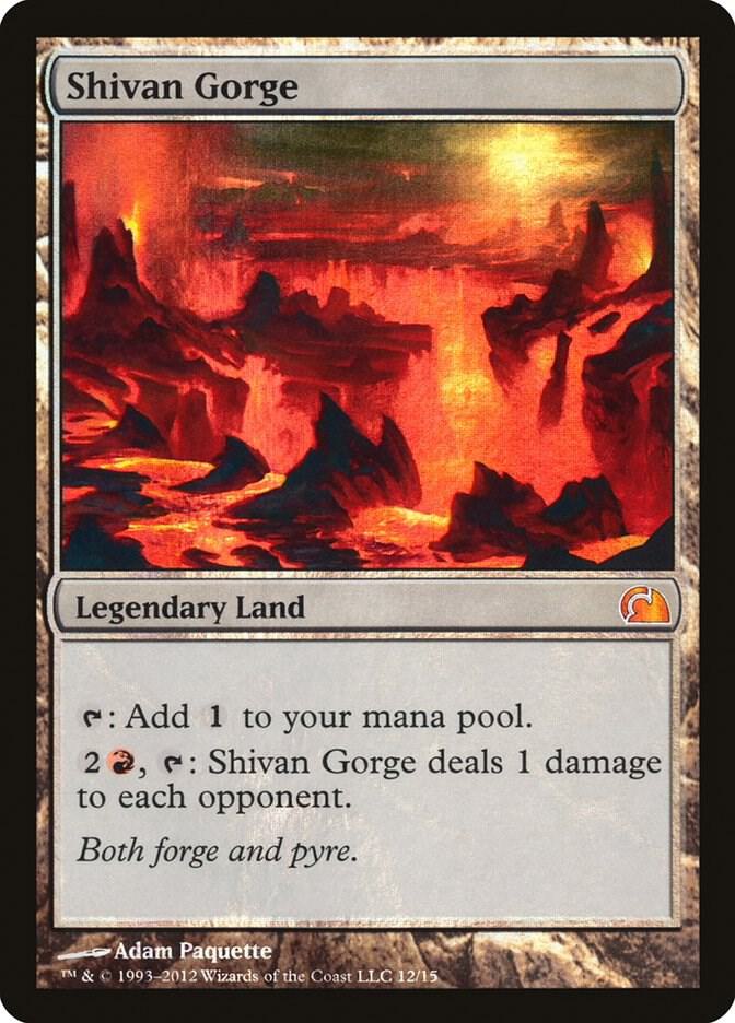 Shivan Gorge card image