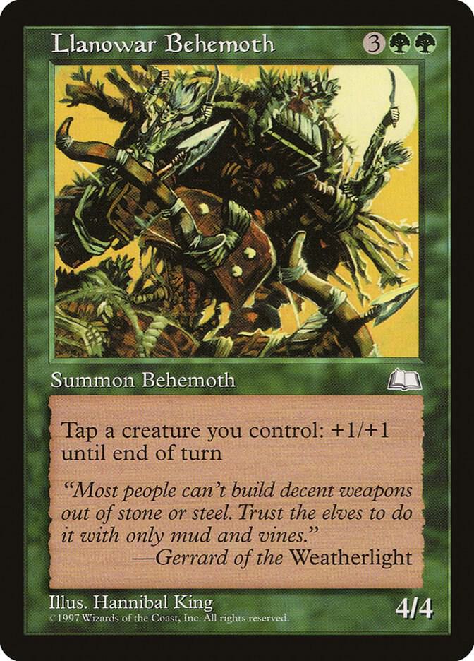 Llanowar Behemoth card image