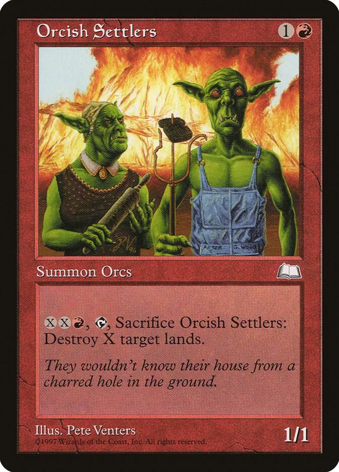 Orcish Settlers card image