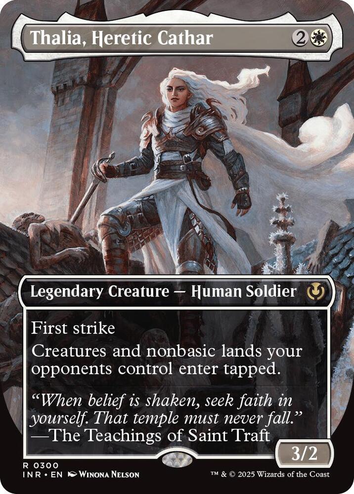 Thalia, Heretic Cathar (Borderless) card image