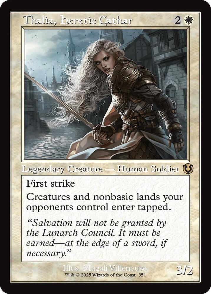Thalia, Heretic Cathar (Retro Frame) card image
