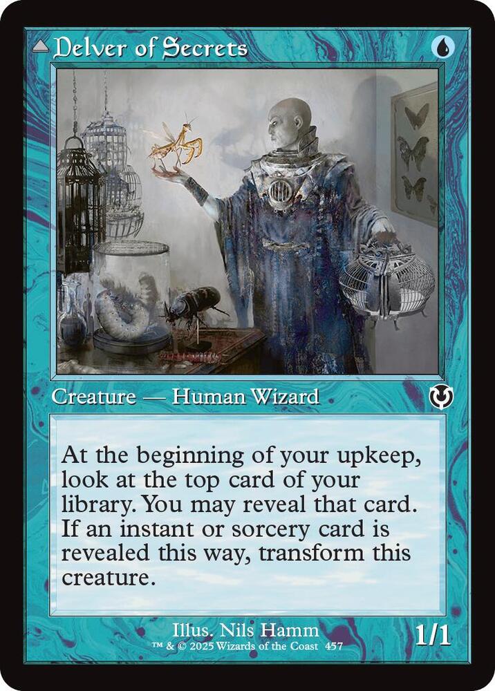 Delver of Secrets (Retro Frame) card image