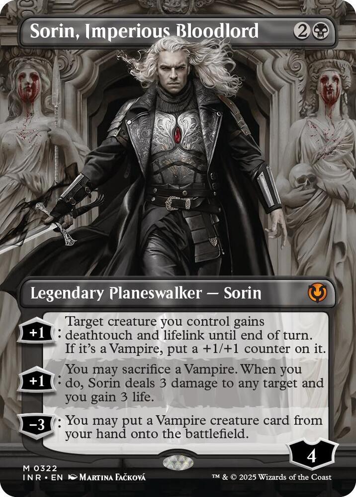 Sorin, Imperious Bloodlord (Borderless) card image