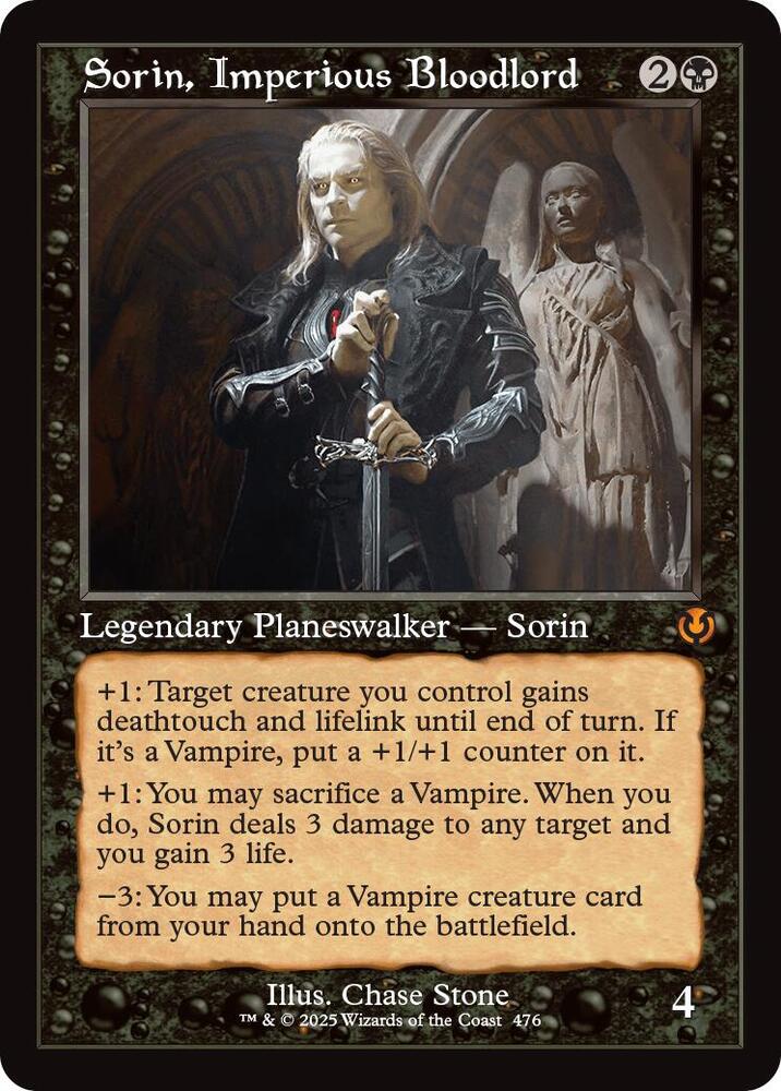 Sorin, Imperious Bloodlord (Retro Frame) card image