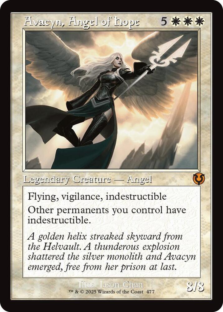 Avacyn, Angel of Hope (Retro Frame) card image