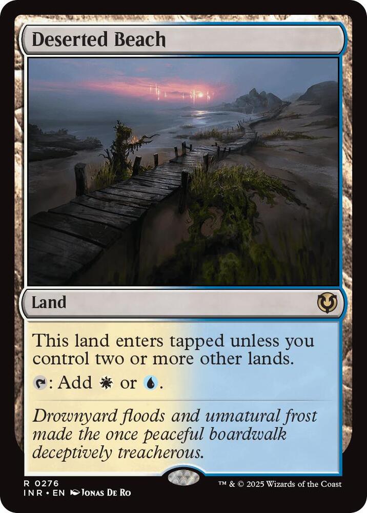 Deserted Beach card image