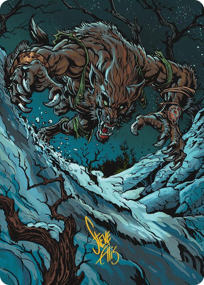 Ravager of the Fells Art Card (Gold-Stamped Signature) card image