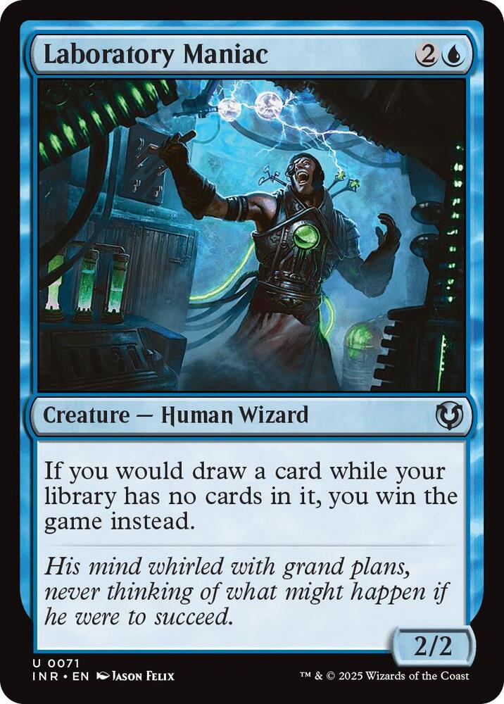 Laboratory Maniac card image