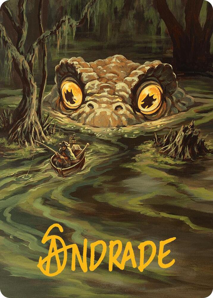 The Gitrog Monster Art Card (Gold-Stamped Signature) card image
