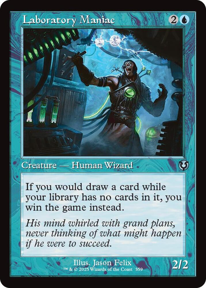 Laboratory Maniac (Retro Frame) card image