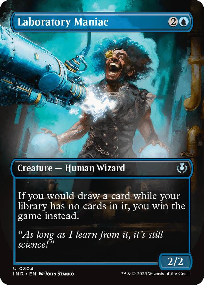 Laboratory Maniac (Borderless) card image