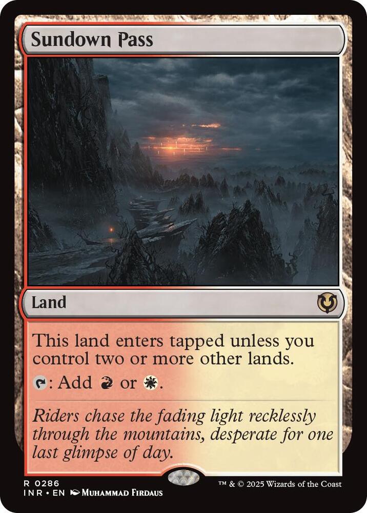 Sundown Pass card image
