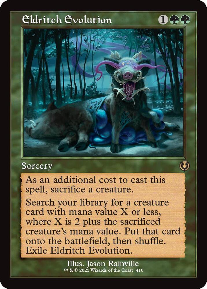 Eldritch Evolution (Retro Frame) card image