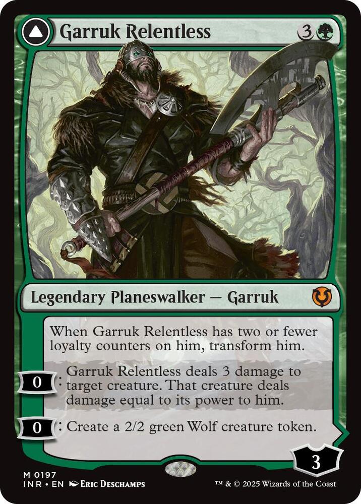 Garruk Relentless card image