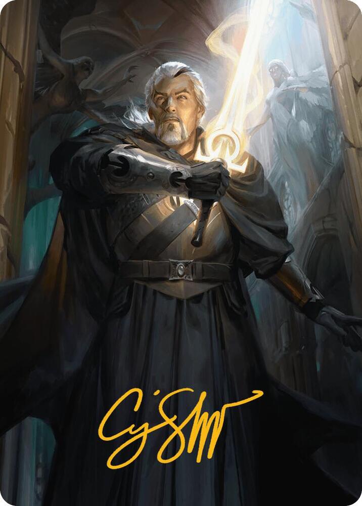 Odric, Lunarch Marshal Art Card (Gold-Stamped Signature) card image