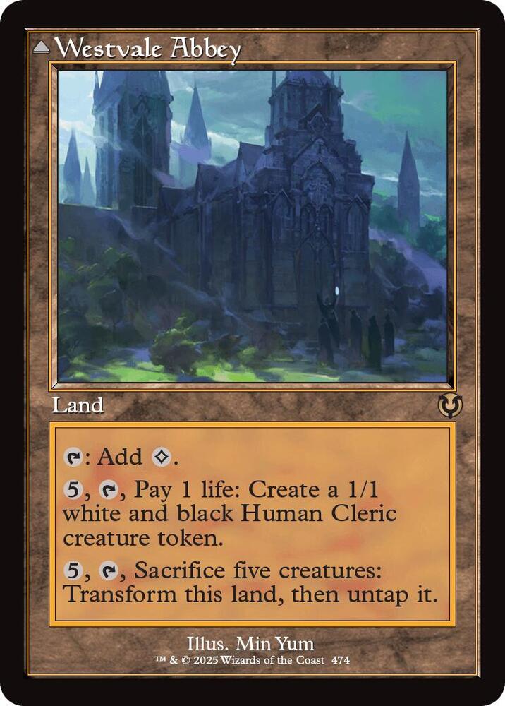 Westvale Abbey (Retro Frame) card image
