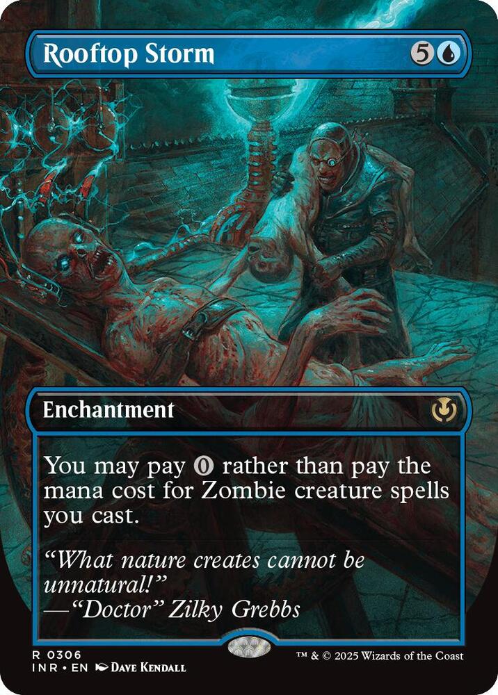 Rooftop Storm (Borderless) card image