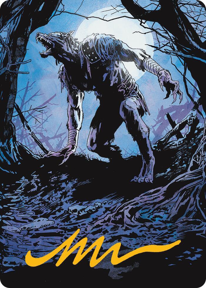 Krallenhorde Howler Art Card (Gold-Stamped Signature) card image