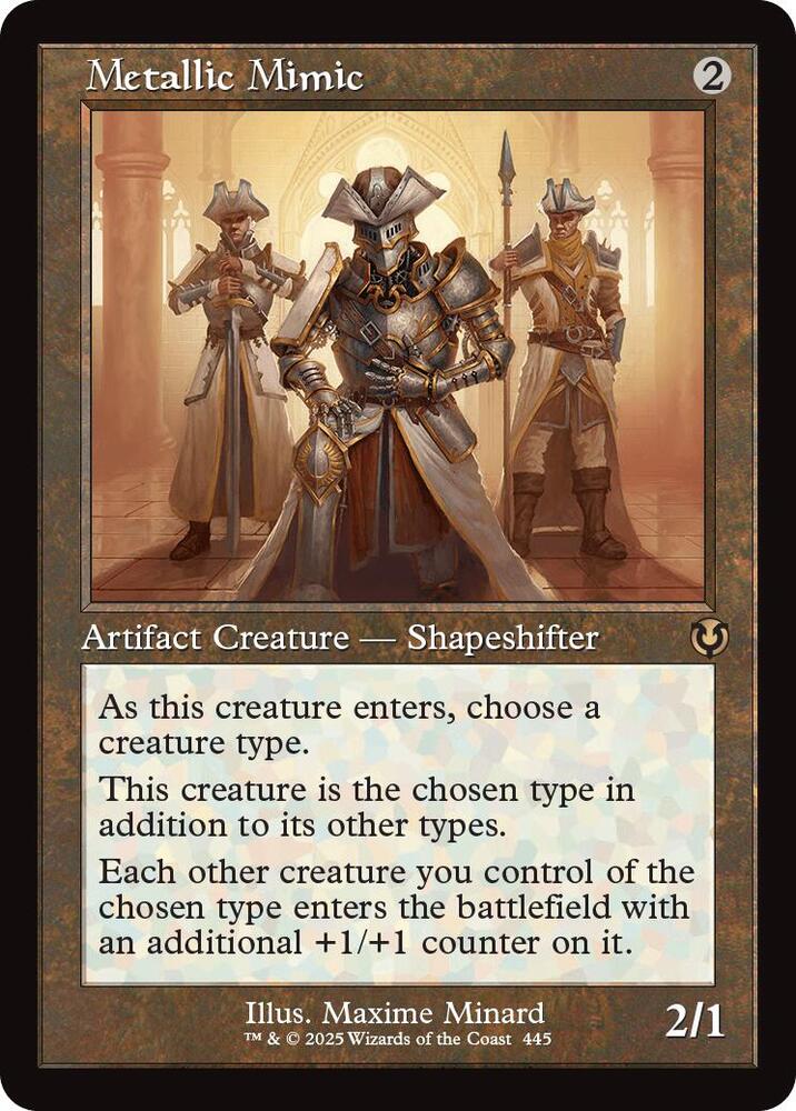 Metallic Mimic (Retro Frame) card image