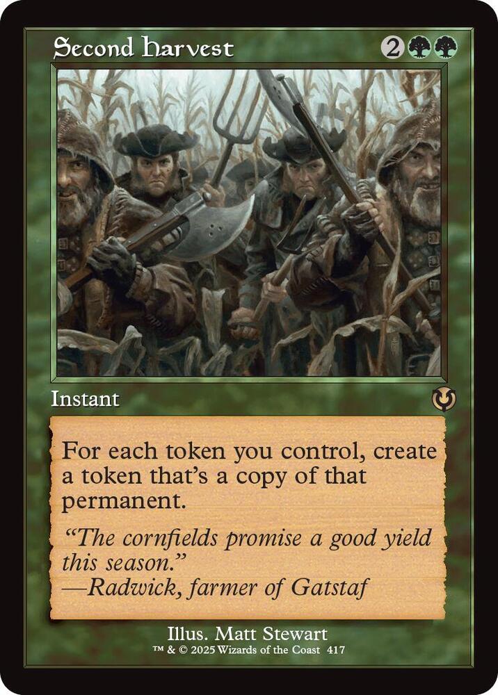 Second Harvest (Retro Frame) card image