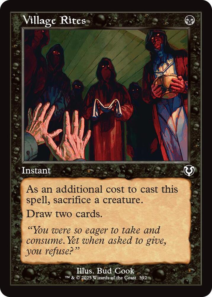 Village Rites (Retro Frame) card image