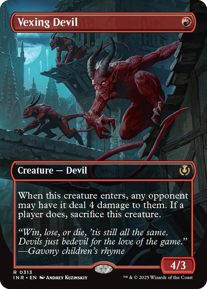 Vexing Devil (Borderless) card image