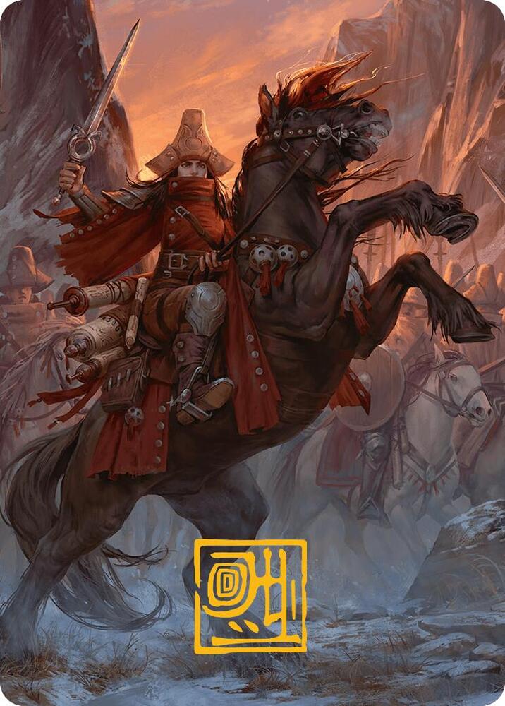 Zealous Conscripts Art Card (Gold-Stamped Signature) card image