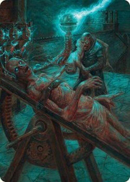 Rooftop Storm Art Card card image