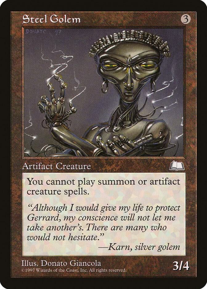 Steel Golem card image