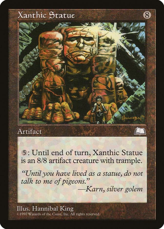 Xanthic Statue card image
