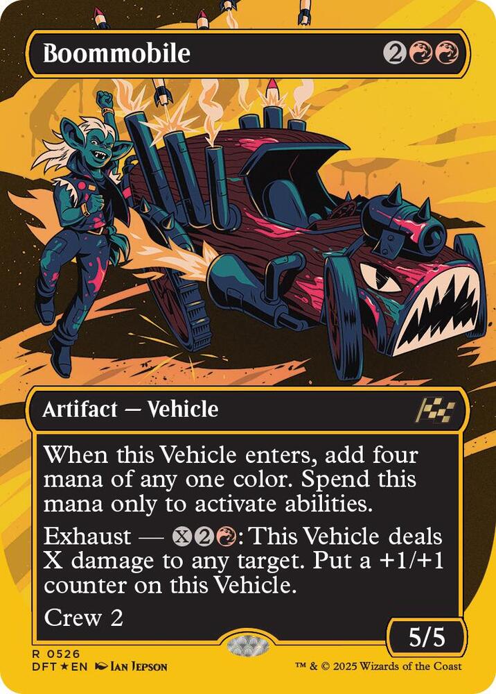 Boommobile (Borderless) (First-Place Foil) card image