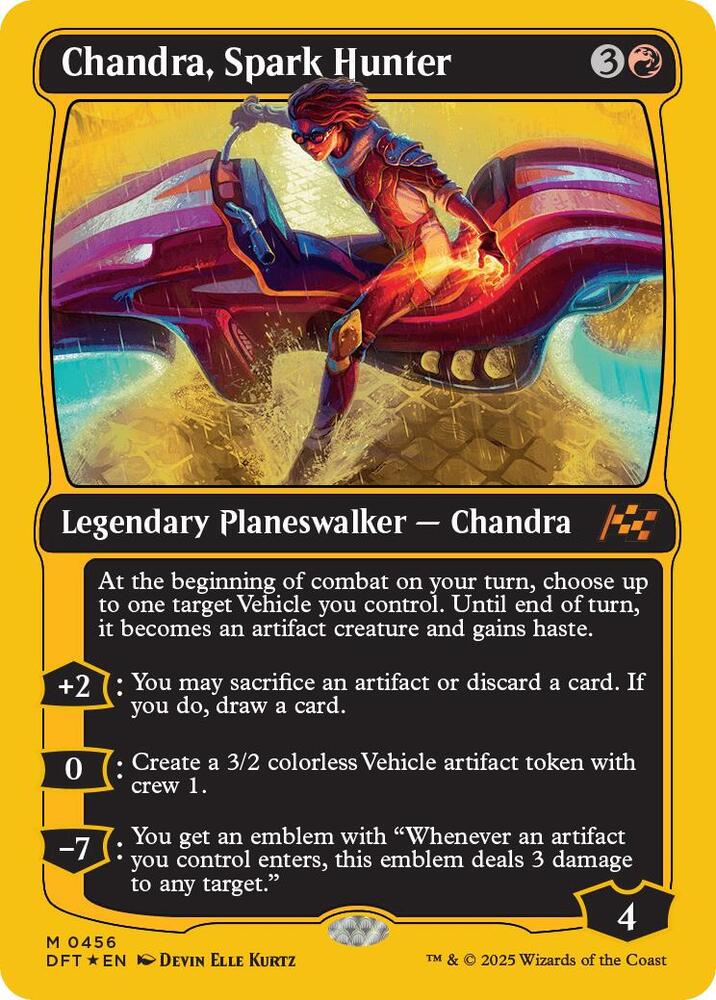 Chandra, Spark Hunter (First-Place Foil) card image