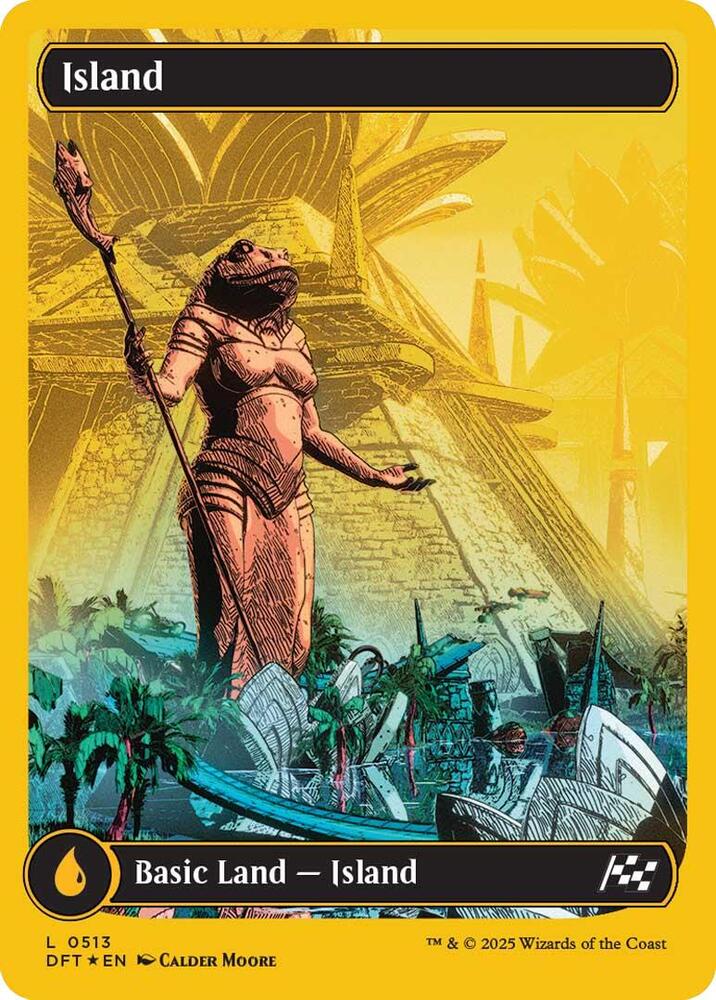 Island (0513) (First-Place Foil) card image