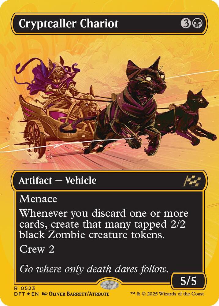 Cryptcaller Chariot (Borderless) (First-Place Foil) card image
