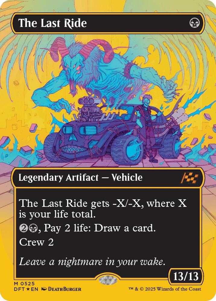 The Last Ride (Borderless) (First-Place Foil) card image