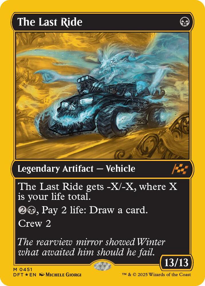 The Last Ride (First-Place Foil) card image