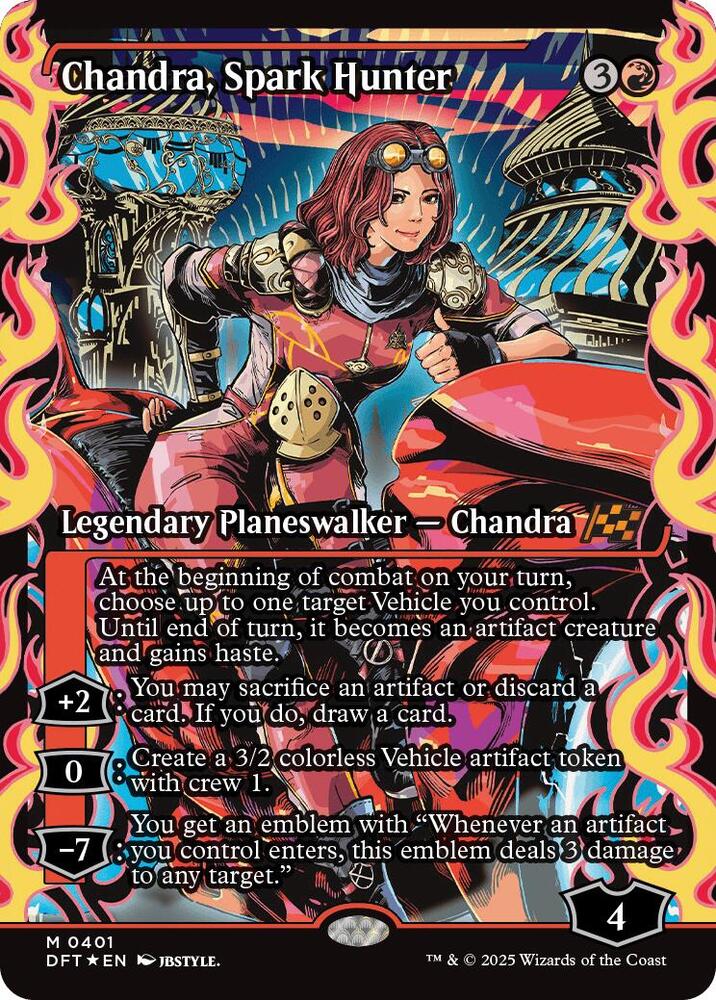 Chandra, Spark Hunter (Showcase) card image