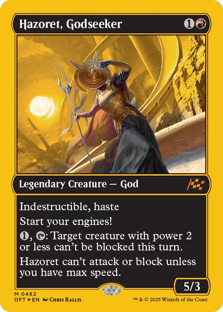Hazoret, Godseeker (First-Place Foil) card image