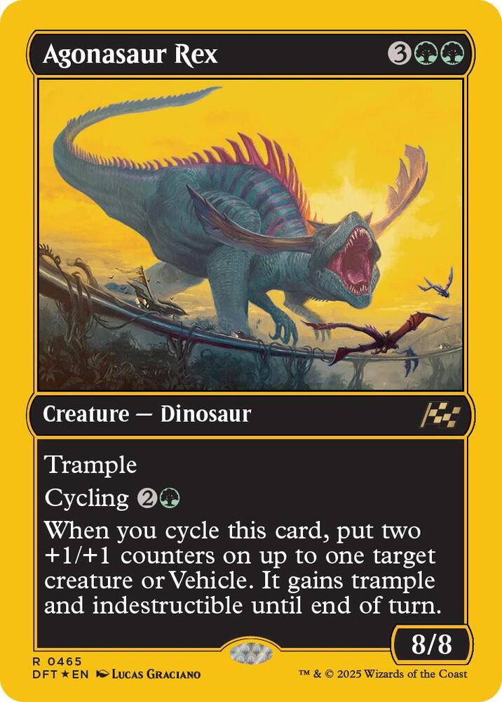 Agonasaur Rex (First-Place Foil) card image